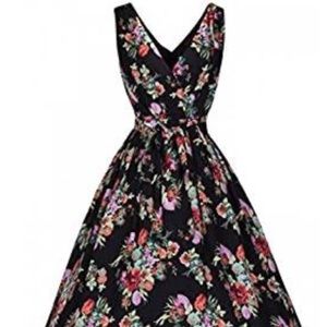 Lindy Bop floral dress